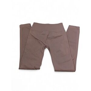 Lululemon Align High-Rise Crop Leggings Size 4‎ Nude Tan Seamless